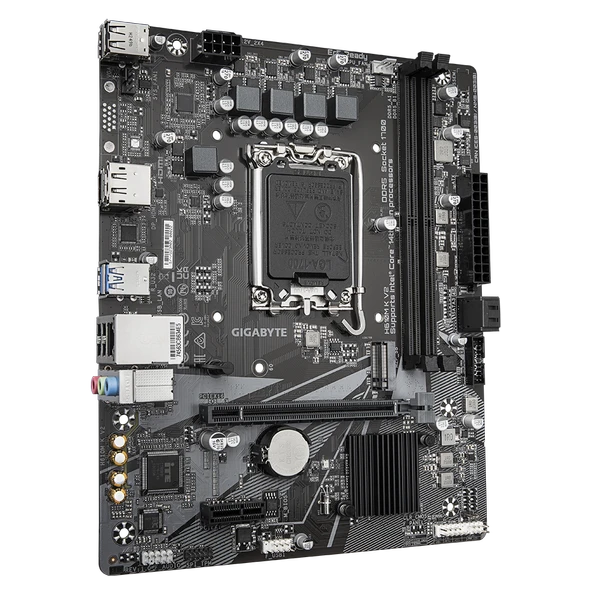 GIGABYTE H610M K V2 D5 4800Mhz M.2 HDMI/DP MATX 1700P - Resim 3