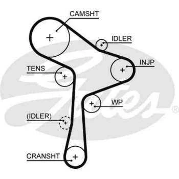 Vw Triger Kayısı - 145  Dis / Ct1168 - Gts 5678xs ürün görseli 1