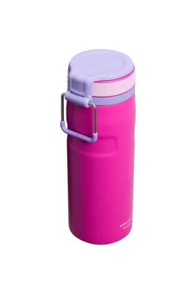 Stanley The IceFlow Twist Flip Termos 0.47 LT Violet Blossom - Resim 2