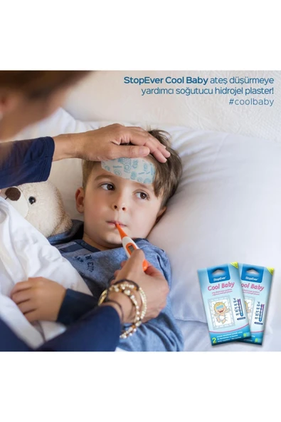 Stopever Cool Baby Ateş Düşürücü Bant 2'li - Resim 4