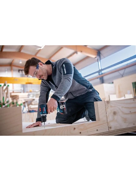 Bosch Professional GDR 18V-220 C + GSB 18V-90 C 4Ah Çif Akülü Set - 06019L6023 - Resim 5