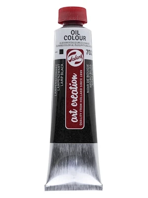 Talens 40 Ml Art Creatıon Yağlı Boya Lamp Black 702 ürün görseli 1