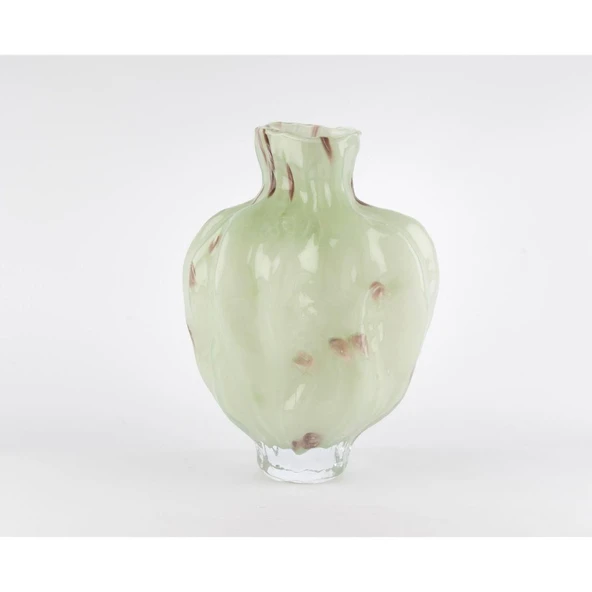 Mikasa Moor Lunera Su Yeşili Cam Vazo 22x25cm ürün görseli