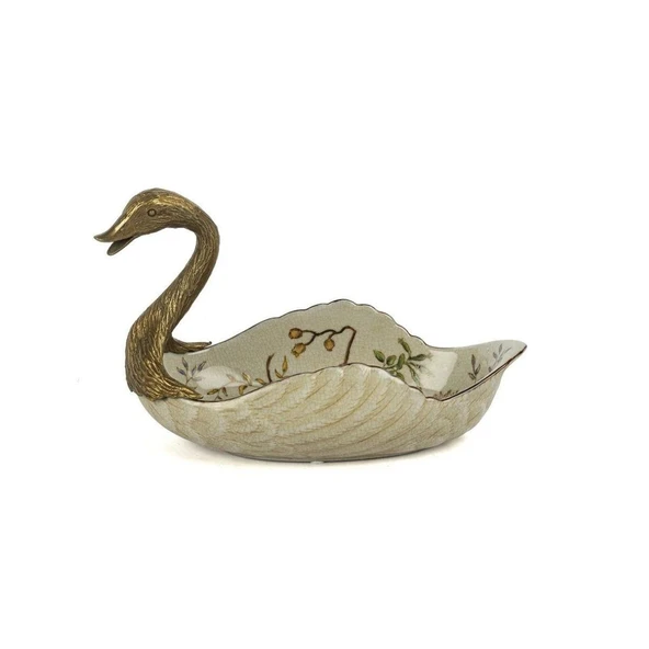 Mikasa Moor Kuğu Dekor Tabak 22x15cm ürün görseli