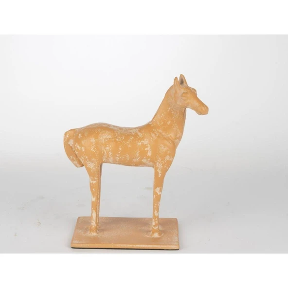 Mikasa Moor Horse Kiremit Alçı Dekor Obje18x23cm ürün görseli