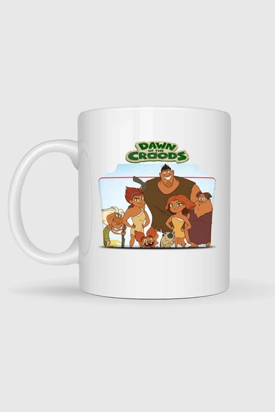Dawn Of The Croods Tasarımlı Kupa Bardak - Resim 2