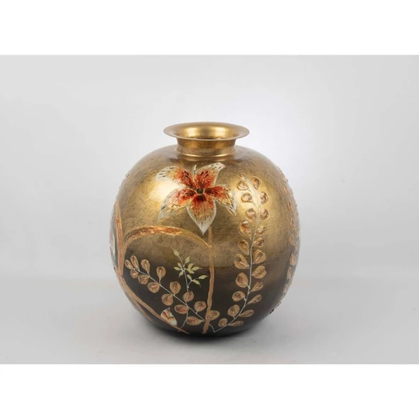 Mikasa Moor Altın Çiçekli Küp 36x37cm ürün görseli