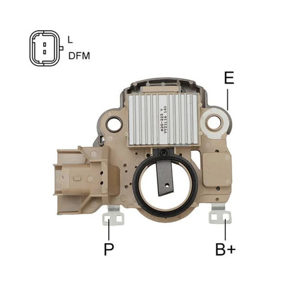 Psa Konjektor 12v Mitsubıshı Tip P207 P307-Bipper - Yunyı 06-097 ürün görseli 1
