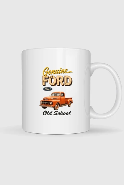 Ford Genuine Old School Kamyonet Tasarımlı Kupa Bardak ürün görseli