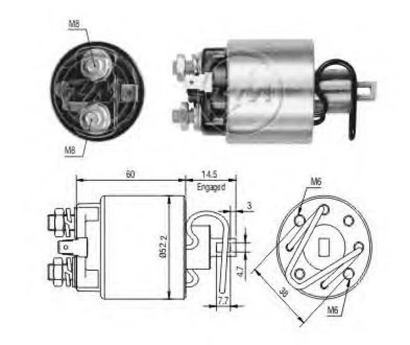 Opel Mars Otomatıgı 12v Opel Ym - Zm 0717 ürün görseli