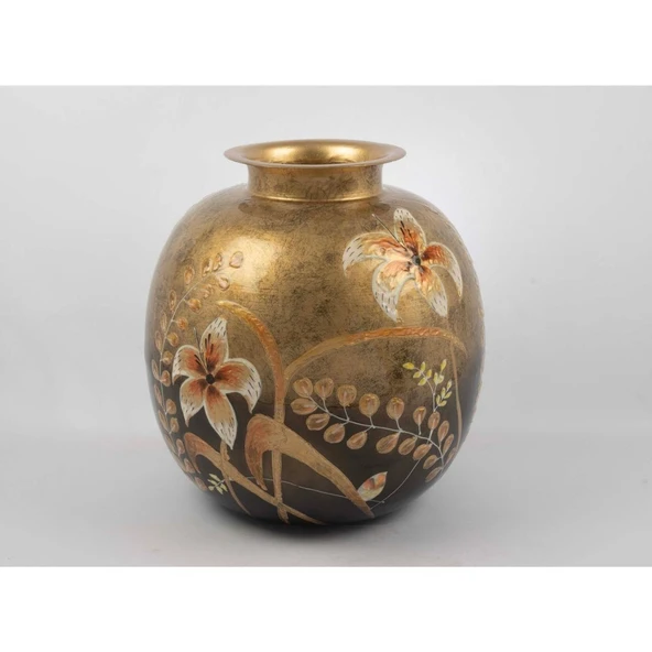 Mikasa Moor Altın Çiçekli Küp 41x43cm ürün görseli