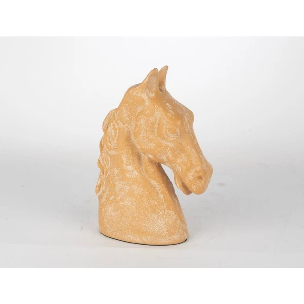 Mikasa Moor Kremit Eskitme Dekor At Kafası 15x22cm ürün görseli