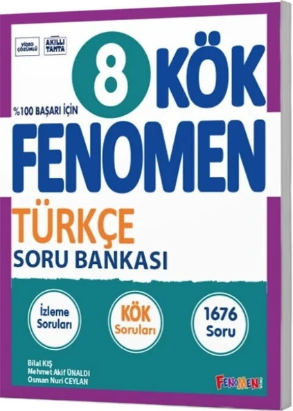 8. Sınıf Türkçe KÖK Soru Bankası Fenomen Okul Yayınları ürün görseli