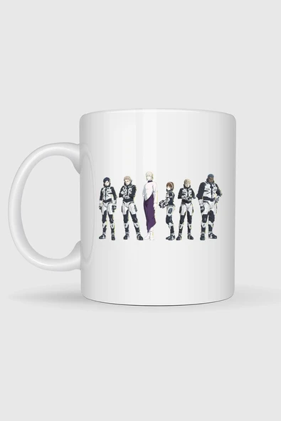 Godzılla Metphies Yuko Tani Anime Tasarımlı Kupa Bardak - Resim 2