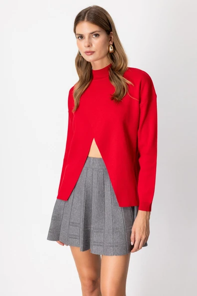 65343 ONTEKS KAZAK DİK YAKA ÇAPRAZ UZUN KOL - Resim 3