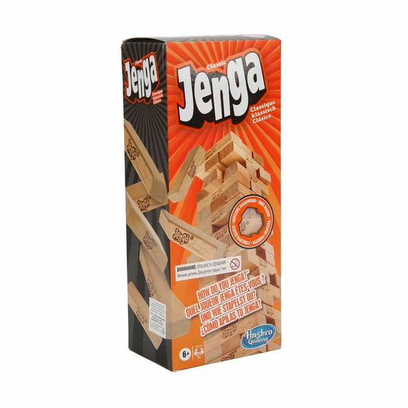 Hasbro Jenga Klasik Kutu Oyunu ürün görseli 1