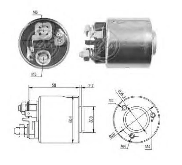 Renault Mars Otomatıgı 12v Renault Clio Kangoo Laguna Megane Scenic R9 R19 R21 Trafıc - Zm 1491 ürün görseli
