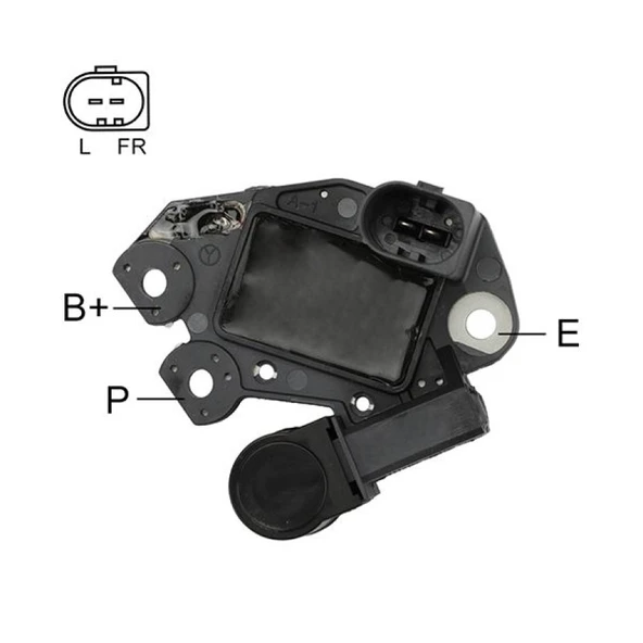 Vag Konjektor 12v Valeo Tip Audı A3-A4-A6 / Alfa Romeo / Bmw 3 - 5 - Yunyı 08-006 ürün görseli 1