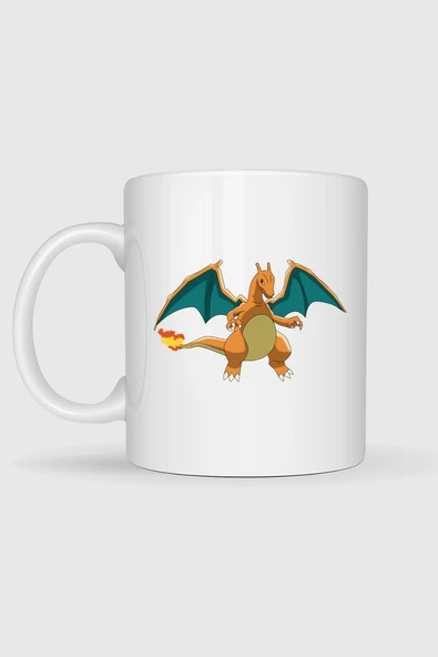 Charizard Tasarımlı Kupa Bardak - Resim 2