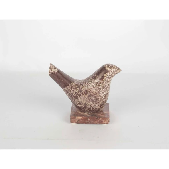 Mikasa Moor Bordo Mermer Kuş Dekor 14x12cm ürün görseli