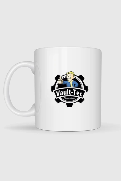 Vault Tec İndustries Tasarımlı Kupa Bardak - Resim 2