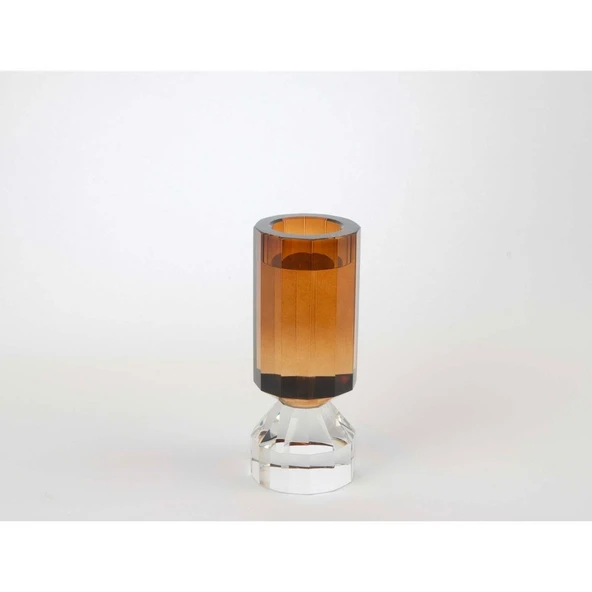 Mikasa Moor Kristal Amber Mumluk 6x6x16cm ürün görseli