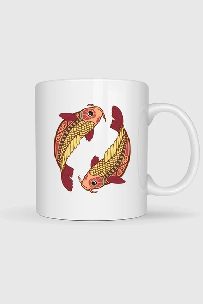 Balık Burç  - Astroloji Tasarımlı Kupa Bardak ürün görseli