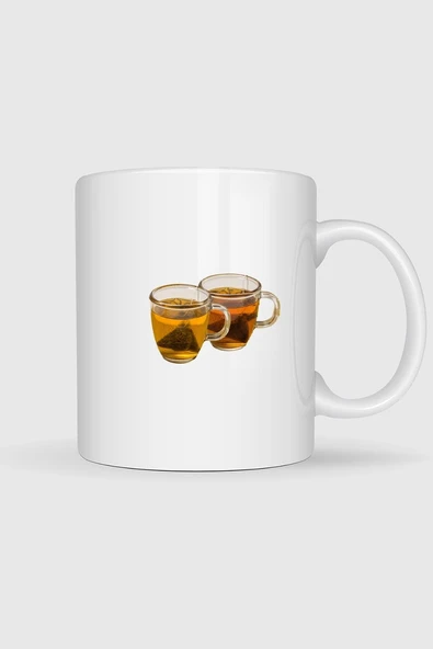 Arpa Çayı İnfüzyon Earl Grey Çay Tasarımlı Kupa Bardak ürün görseli