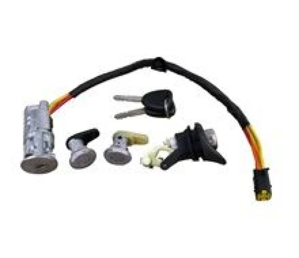 Renault Kontak + Kilit Seti(kontak Anahtar + 2 Ön Kapı Sifresi + Arka Bagaj Kilidi) D Logan-Sandero - Zenon Rn97524 ürün görseli