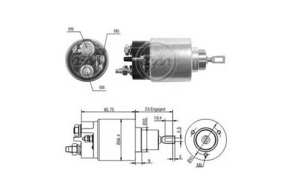 Psa Mars Otomatıgı 12v C3 Berlingo P106 P306 Partner Benzinli - Zm 0679 ürün görseli
