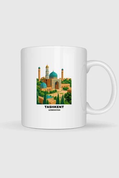 Tashkent Uzbekistan Tasarımlı Kupa Bardak ürün görseli