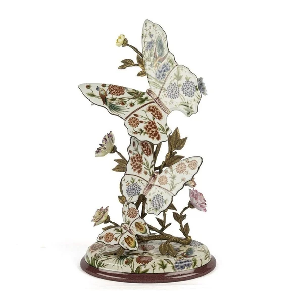 Mikasa Moor Pembe Kelebek Standı 25x44cm ürün görseli