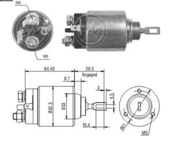 Renault Mars Otomatıgı 12v Clio Kangoo Laguna Megane - Zm 0374 ürün görseli