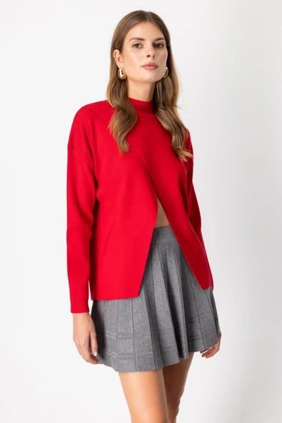 65343 ONTEKS KAZAK DİK YAKA ÇAPRAZ UZUN KOL - Resim 10