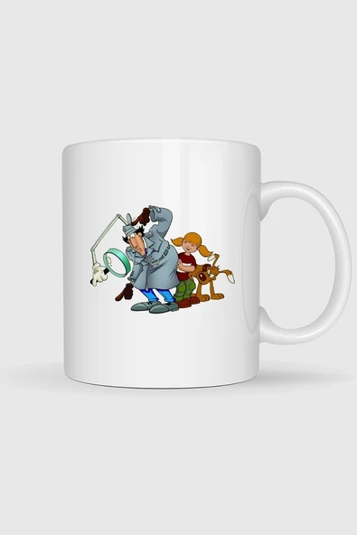 Müfettiş Gadget Çizgi Film Tasarımlı Kupa Bardak ürün görseli