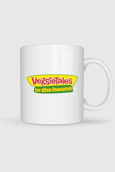 Veggietales İn The House Tasarımlı Kupa Bardak ürün görseli