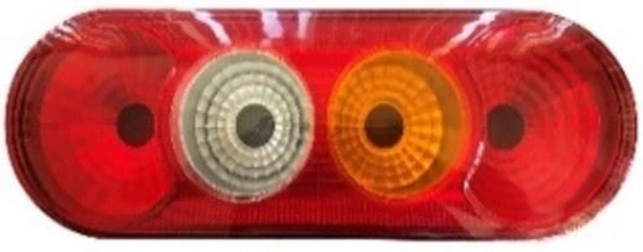 Ford Arka Stop Lambası (4 Lu Oval Tip) Sag/sol Transıt V184 00>06 V347 Pikap 06>14 - Cerkez Cvt-233 ürün görseli 1