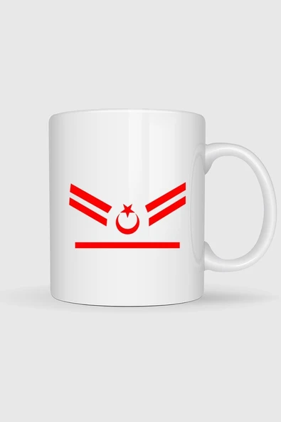 Kademeli Uzman Çavuş Tasarımlı Kupa Bardak ürün görseli