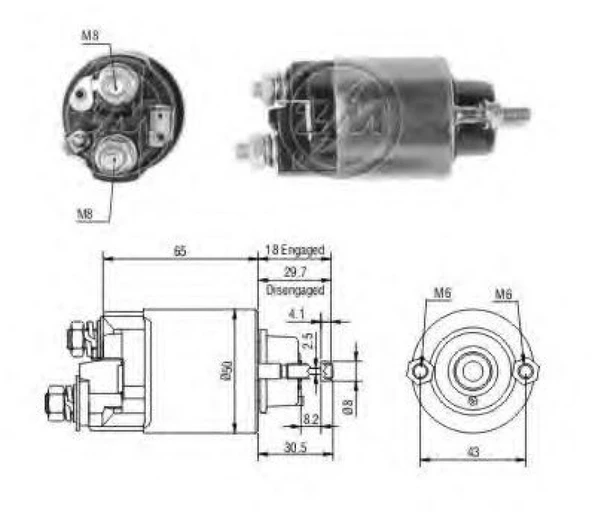 Suzukı Mars Otomatıgı 12v Suzukı Carry - Zm 0707 ürün görseli