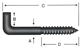 Şofben Çivisi No 3 / 5.8x70 - 100 Adet - Resim 2