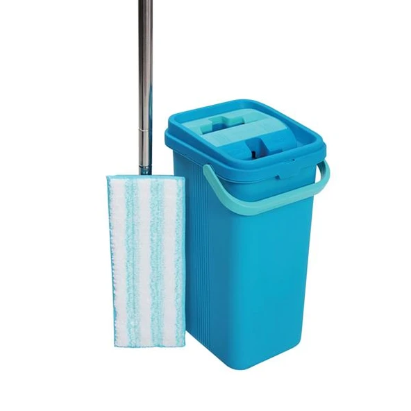 Palet Mop Temizlik Kovası 12 LT – Özel Mikrofiber Başlıklı Hızlı ve Hijyenik Temizlik Seti ürün görseli