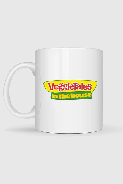 Veggietales İn The House Tasarımlı Kupa Bardak - Resim 2