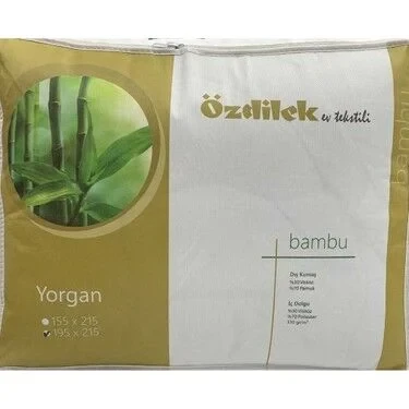 Özdilek Çift Kişilik Bambu Yorgan 195X215cm ürün görseli