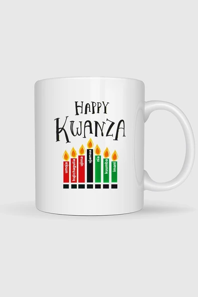Kwanzaa African Tasarımlı Kupa Bardak ürün görseli