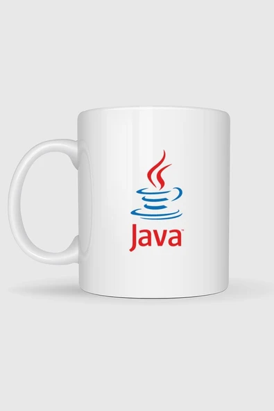 Java Logo Tasarımlı Kupa Bardak - Resim 2