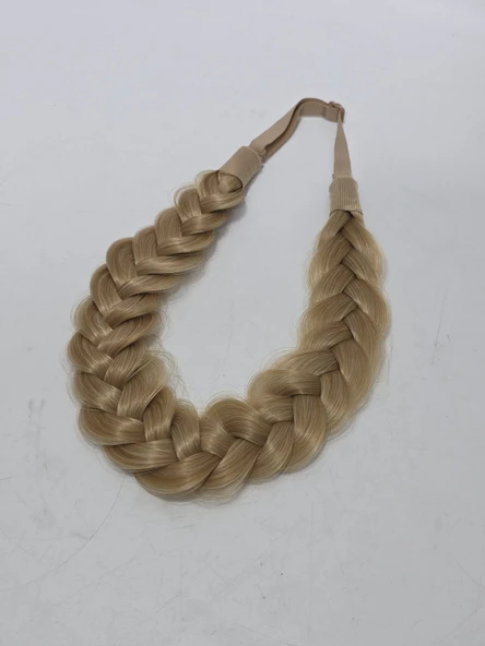 Örgü Saç Bandı Postiş - Resim 5