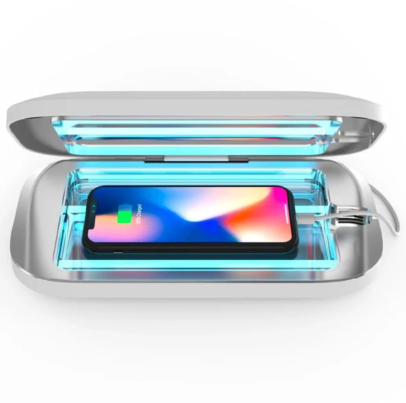 Phonesoap 600-G UV Telefon Dezenfektanı Ve Kablosuz Şarj Aleti ürün görseli