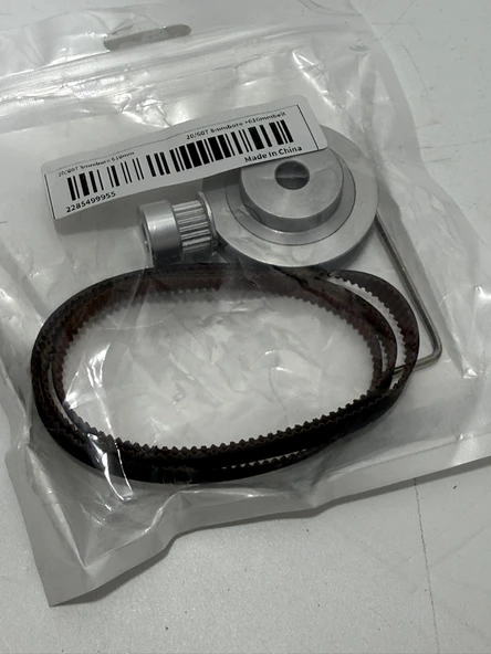 Gt2 Triger Kayışı Kasnağı 20/60T 8mm - Resim 4