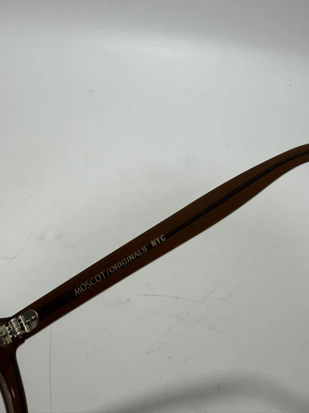 Moscot Lemtosh Tobacco 46 Tasarım Gözlük - Resim 6