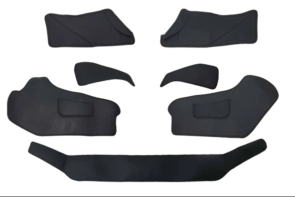 Tesla Model Y Ön Arka Koltuk Ayak Koruma Pedi 7 Parça ürün görseli 1